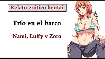 Luffy sexo con nami