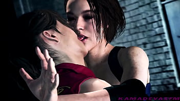 Claire redfield whit leon