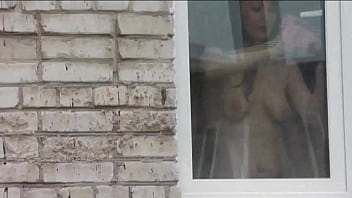 Verónica Esquibel cordobesa espiada x la ventana cuando se coje con el marido
